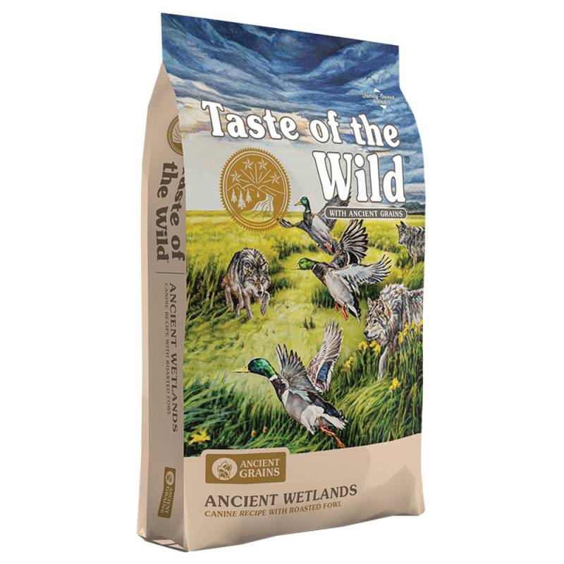 2 + 1 gratis! 3 x 12,7 kg Taste of the Wild - Ancient Wetlands 2 + 1 gratis! 3 x 12,7 kg Taste of the Wild - Ancient Wetlands von Taste of the Wild Ancient Grain