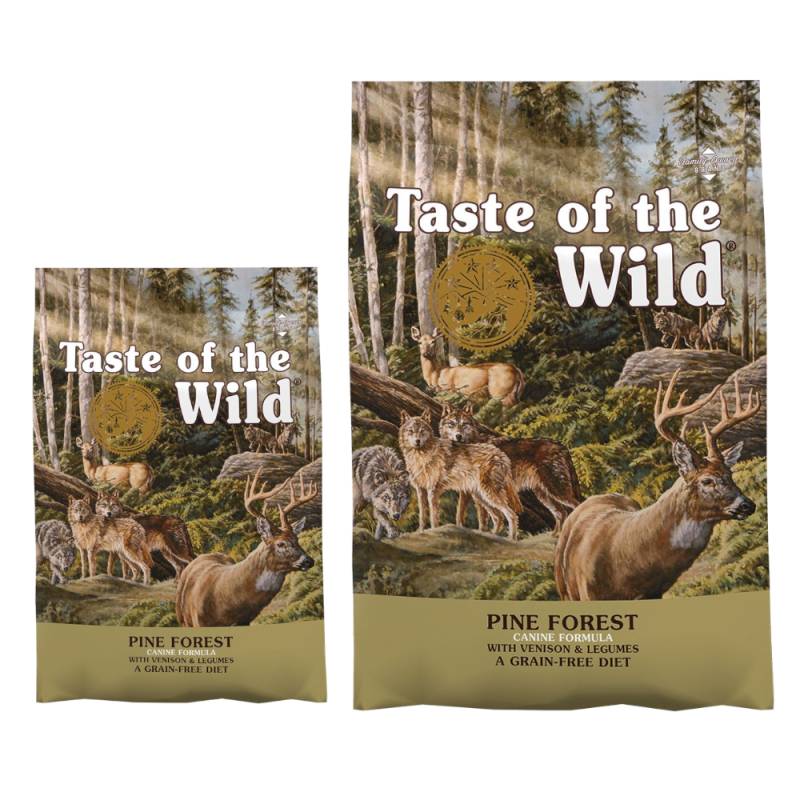 12,2 kg + 2 kg gratis! 14,2 kg Taste of the Wild - Pine Forest von Taste of the Wild