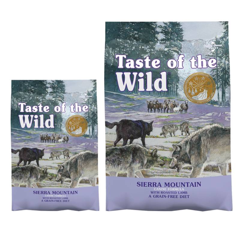 12,2 kg + 2 kg gratis! 14,2 kg Taste of the Wild - Sierra Mountain von Taste of the Wild