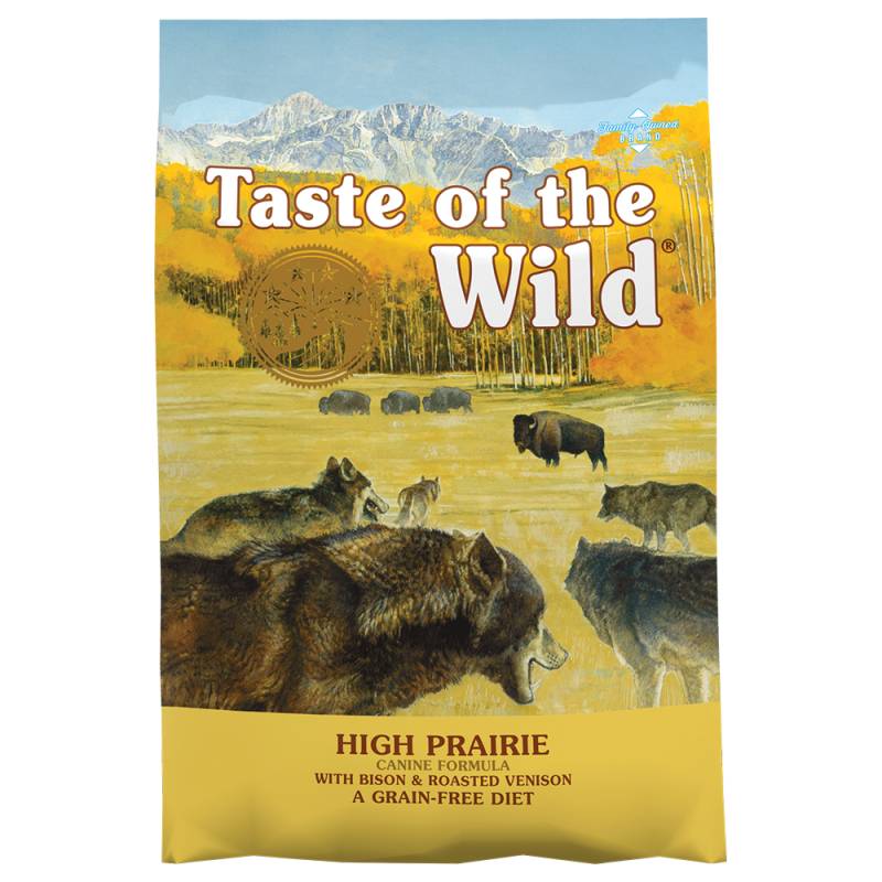 2 + 1 gratis! 3 x 2 kg Taste of the Wild Trockenfutter - High Prairie von Taste of the Wild
