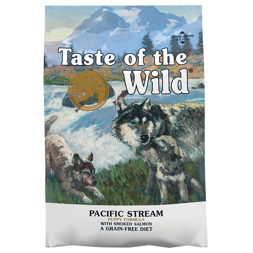 2 + 1 gratis! 3 x 2 kg Taste of the Wild Trockenfutter - Pacific Stream Puppy von Taste of the Wild