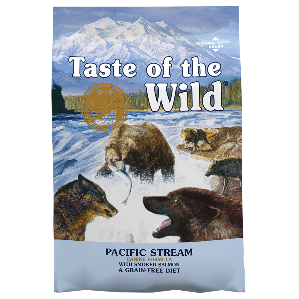 2 + 1 gratis! 3 x 2 kg Taste of the Wild Trockenfutter - Pacific Stream von Taste of the Wild