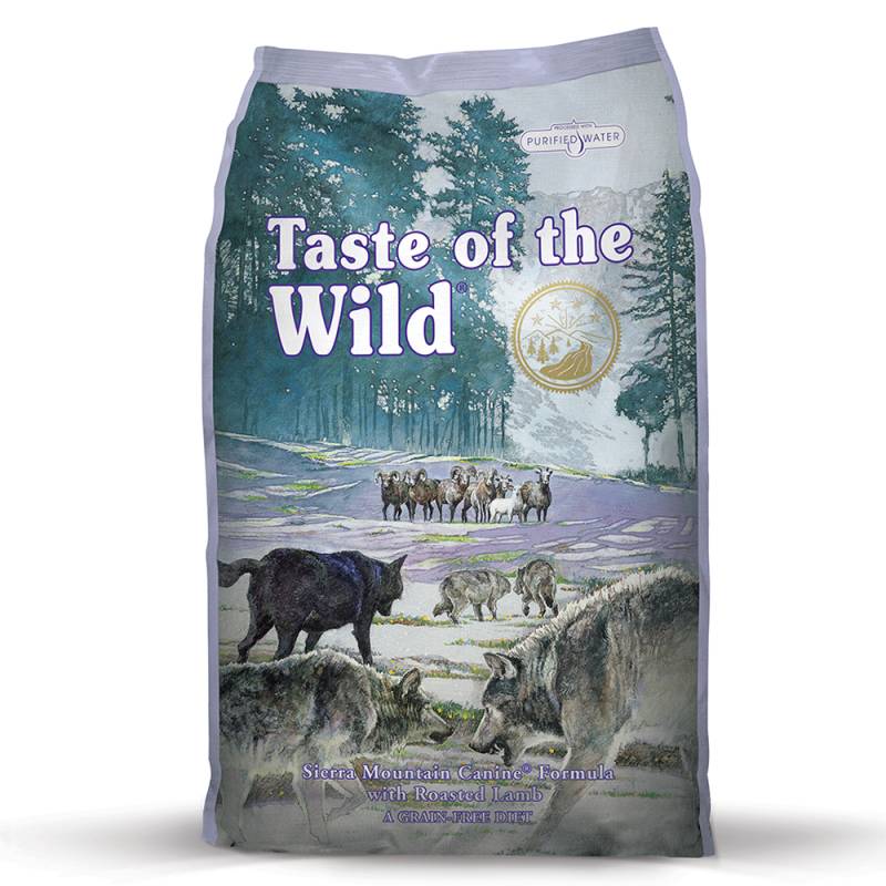 2 + 1 gratis! 3 x 2 kg Taste of the Wild Trockenfutter - Sierra Mountain von Taste of the Wild