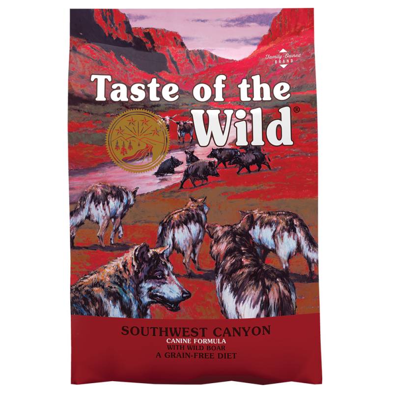 2 + 1 gratis! 3 x 2 kg Taste of the Wild Trockenfutter - Southwest Canyon von Taste of the Wild