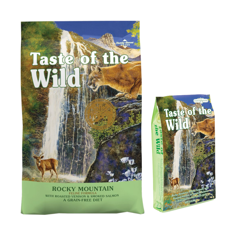 6,6 kg + 2 kg gratis! 8,6 kg Taste of the Wild  - Rocky Mountain Feline von Taste of the Wild