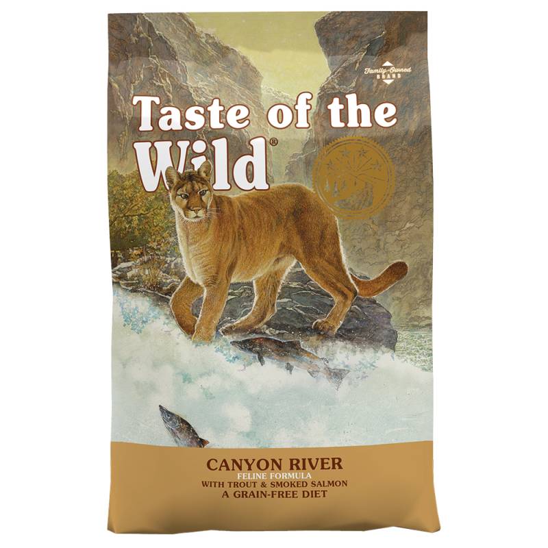 Taste of the Wild - Canyon River Feline - 2 x 6,6 kg von Taste of the Wild