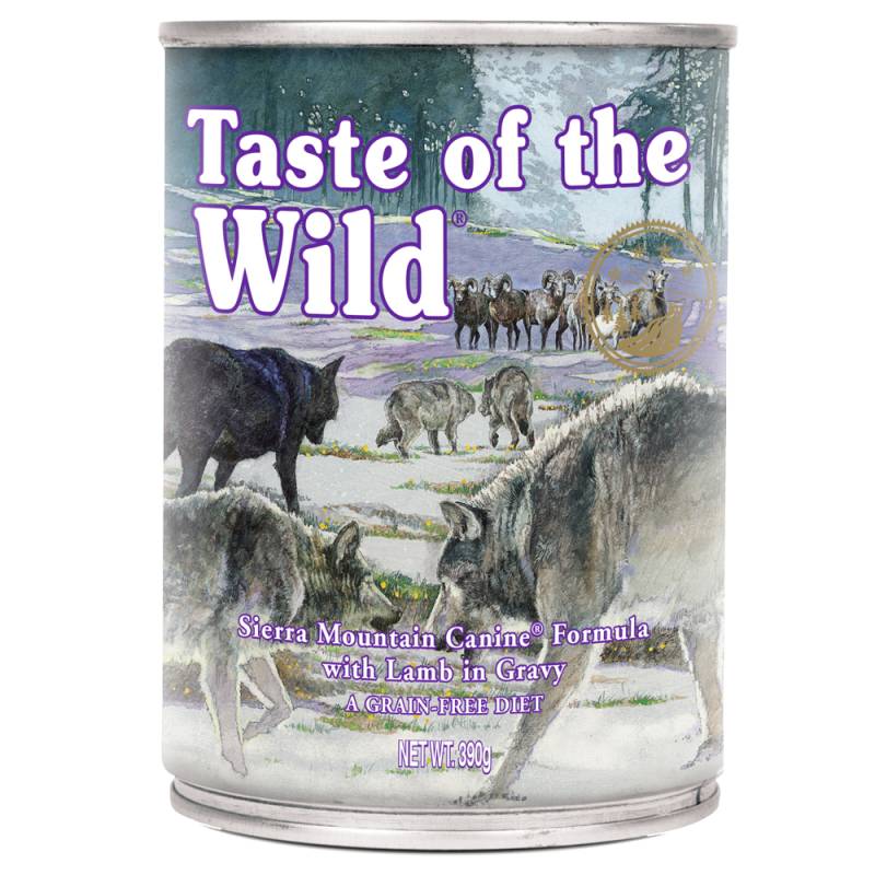 Taste of the Wild Sierra Mountain - Sparpaket: 12 x 390 g von Taste of the Wild
