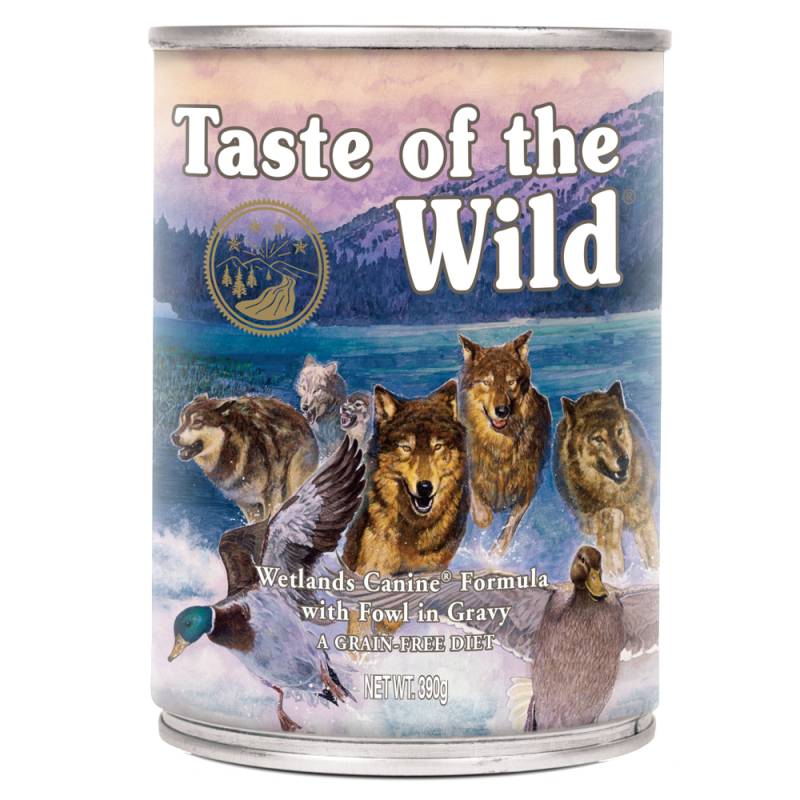 Taste of the Wild Wetlands - Sparpaket: 12 x 390 g von Taste of the Wild