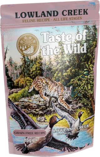 Feline Lowland Creek Chunks in Gravybeutel, 12 x 85 g Feline Lowland Creek Chunks in Gravybeutel, 12 x 85 g von Taste of the wild