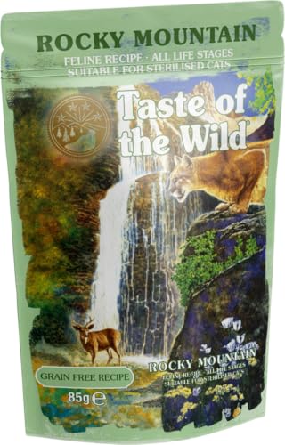 Feline STERILISED Rocky Chunks in Gravybeutel, 12 x 85 g Feline STERILISED Rocky Chunks in Gravybeutel, 12 x 85 g von Taste of the wild