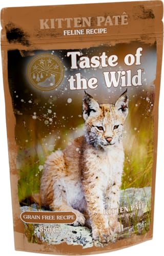 Torte Feline Kitten Beutel, 12 x 85 g von Taste of the wild