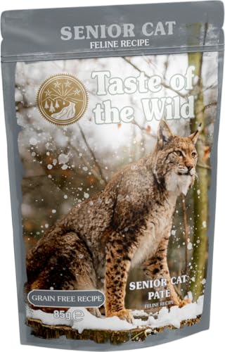 Torte Feline Senior Beutel, 12 x 85 g von Taste of the wild