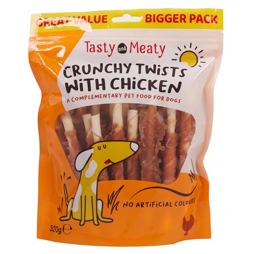 Tasty & Meaty – Knusprige Twists mit Huhn, 320 g x 4 Tasty & Meaty – Knusprige Twists mit Huhn, 320 g x 4 von Tasty and Meaty