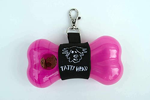 Tatty Head Leckerli-Spender und Trainingshilfe für Hunde - Leuchtendes Pink von Tatty Head