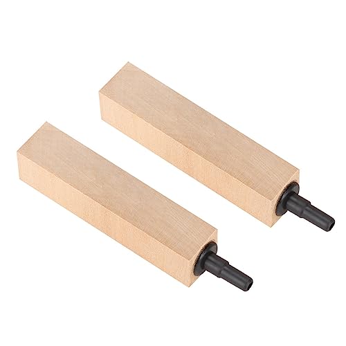 2 Teile/Satz Natürliche Holz Luftblase Stein Diffusor Für Aquarium L Pet Liefert Aquarium Und Zubehör (L) von Tbest