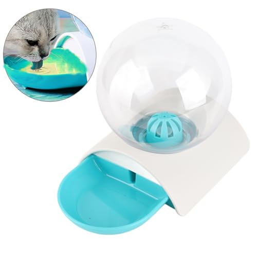 Automatische Futterhäuschen, Automatische Feeder Plastikblase Hohe Kapazität Öko -freundlicher Haustier -Trinkschale Wasserspender Automatischer Feeder für Katzen Hunde (#2) von Tbest