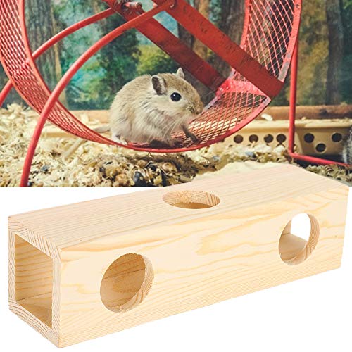 Hamster Tunnel Hamster Tube Spielzeug Haus Haustiere Lagen, Tunnel Holzrohrhaus Exteon Kleine Haustiere Ing Spielen Übung Spielzeug (70x173cm/27.6x68.1in Einzeilenform) von Tbest