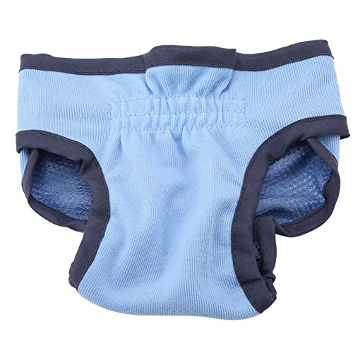 Hund Polyester Hosen Welpen Unterwäsche Weibliche Physiologische Hosen Haustier Sanitär Windel Schwarz XL Training Pads Tabletts Hund Kleidung (S) von Tbest