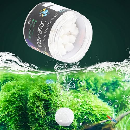 Co2 Aquarium,Rium Co2 Kit Co2 Tabletten Rium Water Treents Co2 Tablet Kohlendioxid Diffusor Für Wasserpflanze G Fisch Rium von Tbest