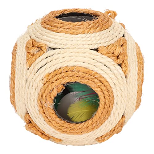 Sisal Cat Stng Leuchtende Farben Interaktive Schleifklaue RESNT -Katzenspielzeug mit Farbiger Feder Haustier Cat Toys Sisal Cat Stng Leuchtende Farben Interaktive Schleifklaue RESNT -Katzenspielzeug mit Farbiger Feder Haustier Cat Toys von Tbest