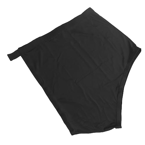 Tbest Elastischer Pferde-Schulterschutz, Brustschutz, Anti-Reib-Lätzchen Rückenprotektor, echtes Polyurethan, Schwarz (L) von Tbest