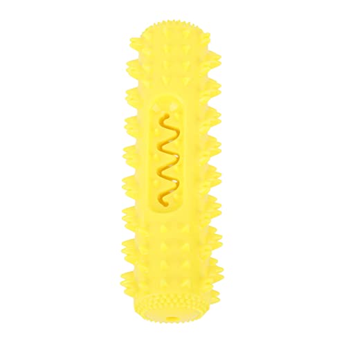 TSTEST CHEW -Spielzeug, Ziers Gezackte Molfetthundhund -Reiniger -Stick -Hundekauen und Bissen Haustierspielzeug (Yellow) von Tbest