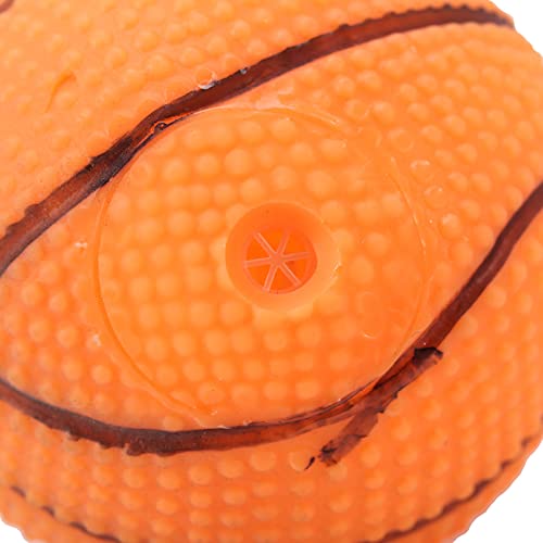 Tbest Basketball Hund, 1Pc Pet Training Spielen Kauen Sound Ball Hund Welpen Quietschende Spielzeug Spielzeug (Basketball) von Tbest