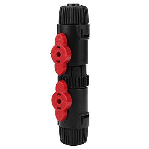 Tbest Aquarium Aquarium Schlauch Rohr Schnellverschluss Anschluss Wasserdurchflussregelventil 16 22 Mm Luftpumpe Zubehör Filter und Zubehör (12–16 mm (3-Punkt-Schnellanschluss)) von Tbest