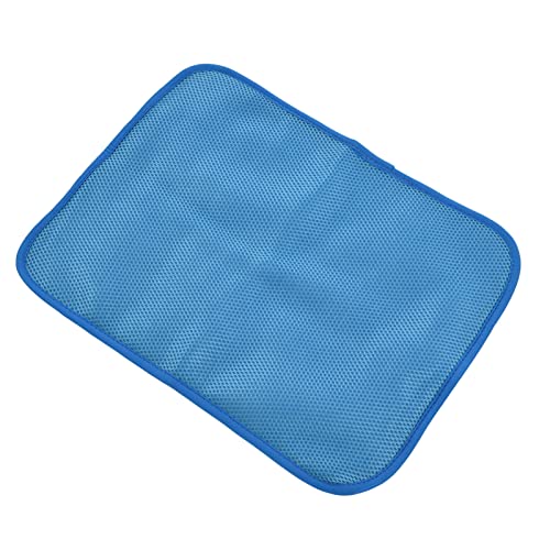 Tbest Die Anderen Haushaltsbedürfnisse, Haustierkühl Matte Sicher Giftig Bequeme Faltbare Katzenhund -Selbstkühlkissen für Bettsofa Carblue (Blue) von Tbest