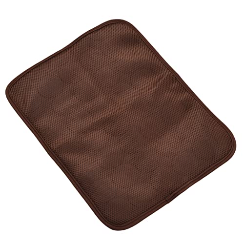 Tbest Die Anderen Haushaltsbedürfnisse, Haustierkühl Matte Sicher Giftig Bequeme Faltbare Katzenhund -Selbstkühlkissen für Bettsofa Carblue (Brown) von Tbest