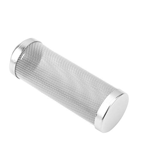 Tbest Ge Covers Kleine Hikari-Filter, 3 cm, 12 Mm, Schutzdeckel, Aquarium, Edelstahlgeflecht, Filternetz, Schutzhülle Zum Schutz von Garnelenfischen (S-Durchmesser 12 Mm) (Kleiner von Tbest