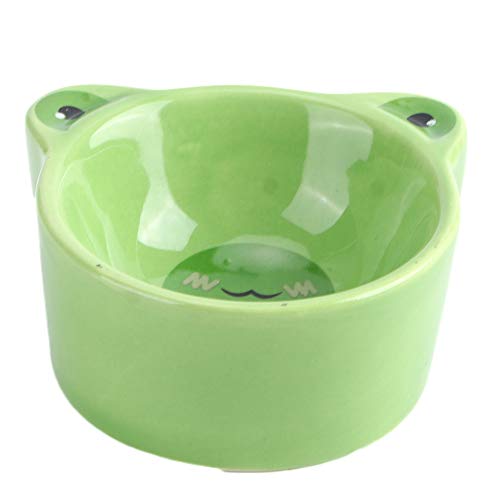 Tbest Haustierschale Haustier Feeding Bowl Haustier Futter Schüssel Haustier Futtermittelheime Haustier Ceic Bowl, Cartoon Tiere Futterwasser Fütterungsschalen Ceic Schüssel für Kleine Tiere (Frosch) Tbest Haustierschale Haustier Feeding Bowl Haustier Futter Schüssel Haustier Futtermittelheime Haustier Ceic Bowl, Cartoon Tiere Futterwasser Fütterungsschalen Ceic Schüssel für Kleine Tiere (Frosch) von Tbest