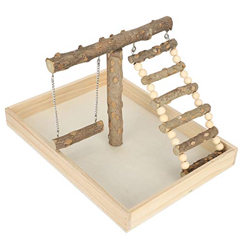Tbest Holzvogel Barsch Ständer Natürliche Spiele Stehende Rack Vogel mit Großer Basis Haustier Lagen Vögel Lagen Tbest Holzvogel Barsch Ständer Natürliche Spiele Stehende Rack Vogel mit Großer Basis Haustier Lagen Vögel Lagen von Tbest