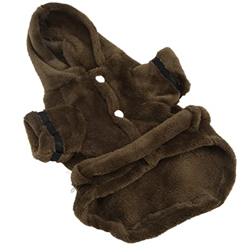 Tbest Hund Bad Robe Handtuch Hund Bad Handtuch Bademantel Kapuze Haustier Kleidung, Haustier Bademantel Warmes Flanell Schnell Trockener Kapuzebad mit Kapuze für Welpen Kleine Hunde CatSm (M) von Tbest