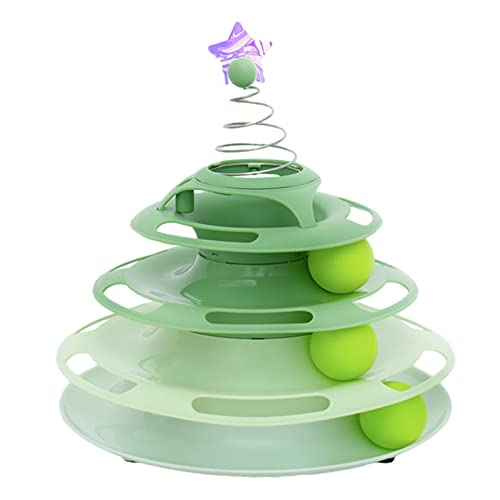 Tbest Interaktives Spielzeug für Interaktive Spielzeuge, Cat Toy Roller 3 S Antislip -Basis Leicht zu Reinigen Interaktives Plattenspielzeug Zum Schlagen des Swattings für das Schlagen Tbest Interaktives Spielzeug für Interaktive Spielzeuge, Cat Toy Roller 3 S Antislip -Basis Leicht zu Reinigen Interaktives Plattenspielzeug Zum Schlagen des Swattings für das Schlagen von Tbest
