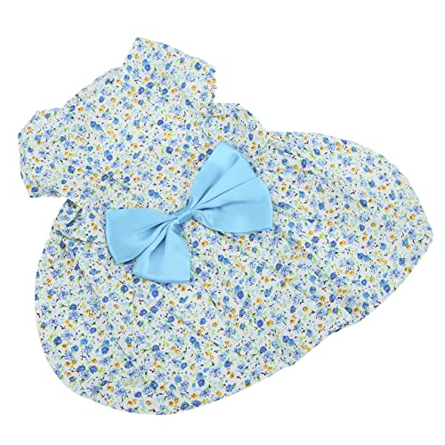 Tbest Kleiner Haustier Dr. Kleiner Haustierrock Welpe Prinr Welpe Süßer Rock Hund Bekleidung Haustier Kleidung, Dr. Niedliche Atmungsaktive, Weiche Ermuster Princrock mit Bogenknoten für Welpen Ye Tbest Kleiner Haustier Dr. Kleiner Haustierrock Welpe Prinr Welpe Süßer Rock Hund Bekleidung Haustier Kleidung, Dr. Niedliche Atmungsaktive, Weiche Ermuster Princrock mit Bogenknoten für Welpen Ye von Tbest