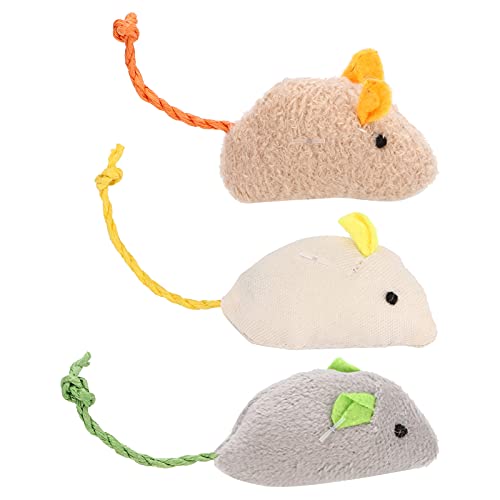 Tbest MICE TIERNY TYERN, P -Maus -Spielzeugsimulation Interaktive Katzenmausspielzeug für Innenkatzen und Kätzchen Tbest MICE TIERNY TYERN, P -Maus -Spielzeugsimulation Interaktive Katzenmausspielzeug für Innenkatzen und Kätzchen von Tbest