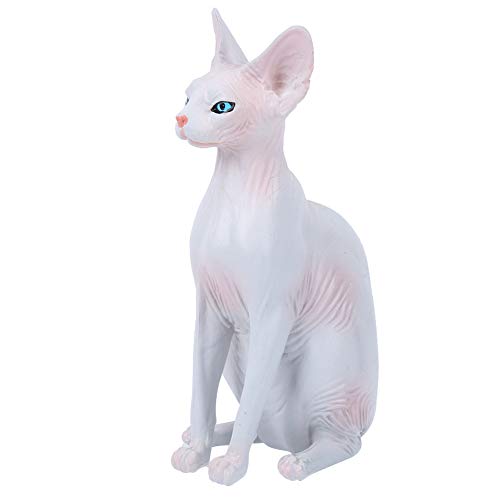 Tbest Mütter- und Babyprodukte, Simulation Haarloser Katze, Modellhaus, Ornamente, Desktop-Dekoration, Kind, Toypl127‑1563, Kinderspielzeug (PL127-1563) von Tbest