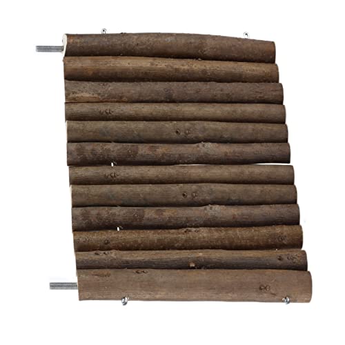 Tbest Oden Plattform Haustier Holzplattform Haustier Rec Holz Ständer Haustier Ständer Holz Vogel Stand Bar (20 cm) von Tbest
