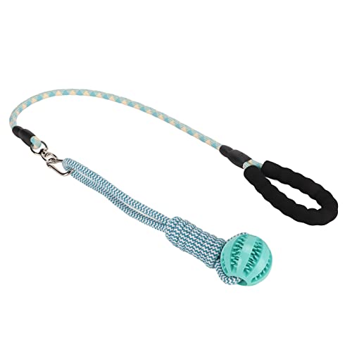 Tbest Pet Productog Bungee Tug Interactive Dule Zähneknirschen Saubere Zähne Cn Pet Kauspielzeug Seil für Hunde Welpen Petog Toys (Blue) von Tbest