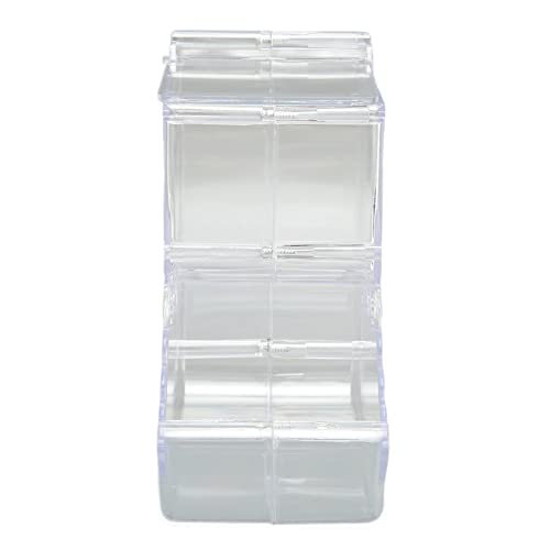 Tbest Pet Products Hamster-Futterspender, Automatisch, Transparent, groß, Kleiner Tierfutterspender für Meerschweinchen, Vögel, Kleine Haustiere Tbest Pet Products Hamster-Futterspender, Automatisch, Transparent, groß, Kleiner Tierfutterspender für Meerschweinchen, Vögel, Kleine Haustiere von Tbest
