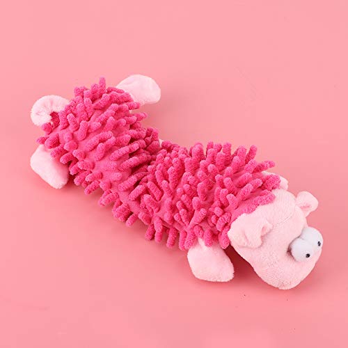 Tbest Pet Products Haustier Katze Kleiner Hund P Spielzeug Niedliches Tier S Mit Soundgerät Für Backenzähne Spielen Beißendes Hundespielzeug (Rosafarbenes Schwein) von Tbest