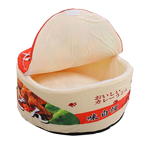 Tbest Pet Products Haustierbett, 3 Dimeonal, hält warm, rutschfest, Dle-Optik, Haustierbett, Hundebett, Hundetüren, Möbel (klein, 380 ml) von Tbest