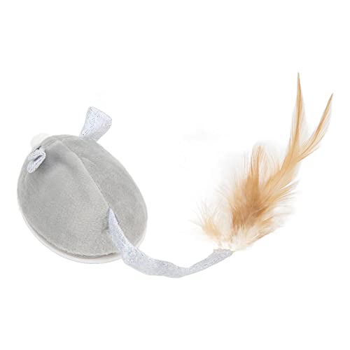 Tbest Pet Products Katzen-Mausspielzeug, USB-Aufladung, Lebensecht, Interaktives Kätzchen, Automatisches MNG-Mäusespielzeug für Katzenspielzeug Im Innenbereich Tbest Pet Products Katzen-Mausspielzeug, USB-Aufladung, Lebensecht, Interaktives Kätzchen, Automatisches MNG-Mäusespielzeug für Katzenspielzeug Im Innenbereich von Tbest