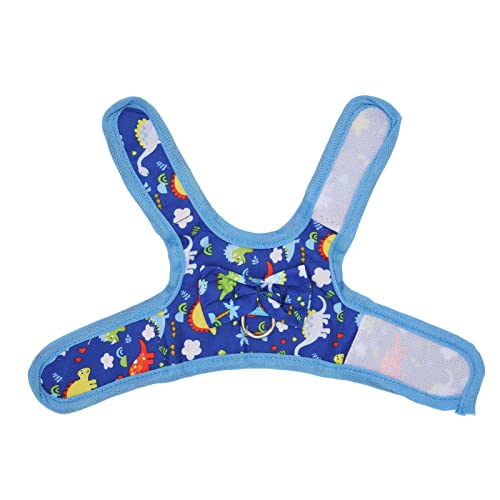 Tbest Pet Products Katzenweste Har and Le Cartoon Dinur Muster Atmungsaktive Katzenlaufweste mit SPOR Kleintiere Kleine Haustierharn (S) von Tbest