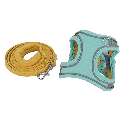 Tbest Pet Products Katzenweste Har and Le Color Blocked Reflektierende Ese Proof Kätzchenweste Har Für Spaziergänge Im Freien E Orange XL Dog Co (M) von Tbest