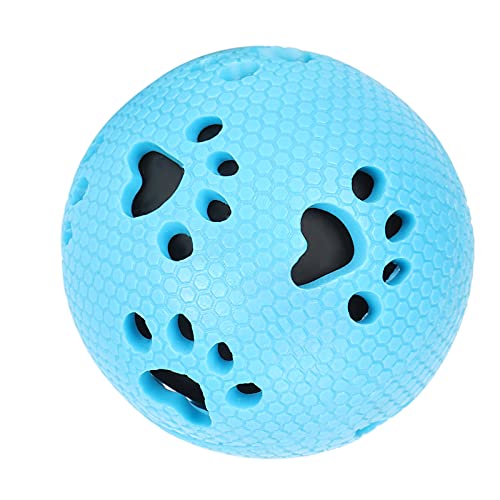 Tbest Pet Products Nus Outdoor Wable Dog Clean Teething Chew Toys Spiky Pet Ply Hundespielzeug (Blaue Pfotenabdrücke) von Tbest