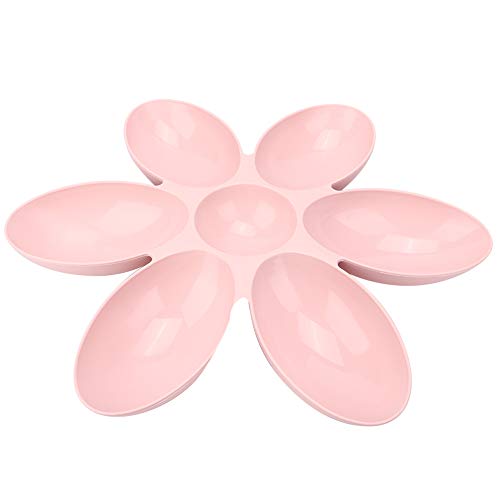 Tbest Pet Products Pp Dule Futternapf für Haustiere, sechs Blütenblätter, mehrere Behälter, für den täglichen Gebrauch, Rosa Tbest Pet Products Pp Dule Futternapf für Haustiere, sechs Blütenblätter, mehrere Behälter, für den täglichen Gebrauch, Rosa von Tbest