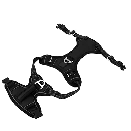Tbest Pet Products Sportgeschirr für Haustiere, atmungsaktiv, explosionsgeschützt, reflektierend, mit Griff für Halsbänder und Leinen für mittelgroße Hunde Tbest Pet Products Sportgeschirr für Haustiere, atmungsaktiv, explosionsgeschützt, reflektierend, mit Griff für Halsbänder und Leinen für mittelgroße Hunde von Tbest
