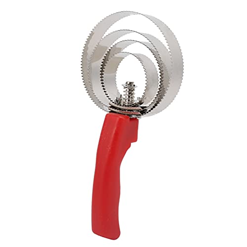 Tbest Pet Products Striegel aus Edelstahl für Schafe, Pferde, Kühe, Entlastet Itng, Stabile Lagen, Geflügel und Esklagen (4-kreisiger Kuh- und Pferdekamm) von Tbest